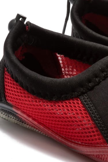  Erkek Deniz Ayakkabısı Siyah-Kırmızı 41/46