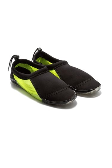  Erkek Deniz Ayakkabısı Siyah Yeşil 41/46
