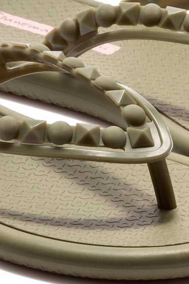  Meu Sol Ad Kadın Parmak Arası Terlik Yeşil 35/42