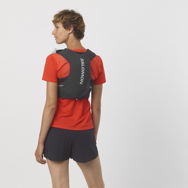  Salomon Sense Pro 5 Set Unisex Siyah Koşu Yeleği