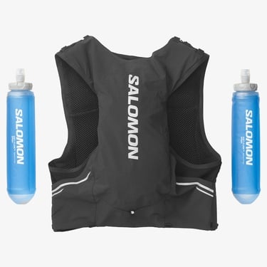  Salomon Sense Pro 5 Set Unisex Siyah Koşu Yeleği