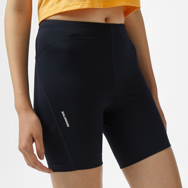  Salomon Shkout C Sht Tights 6 Kadın Siyah Koşu Taytı