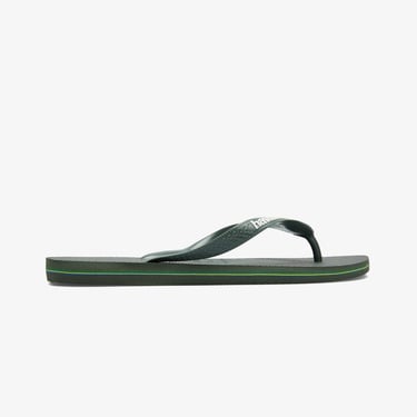  Havaianas Brasil Logo Erkek Yeşil Terlik