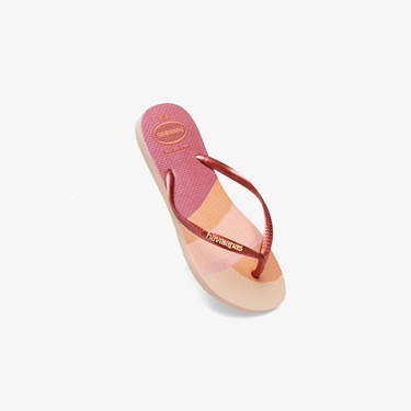  Havaianas Slim Unisex Pembe Terlik