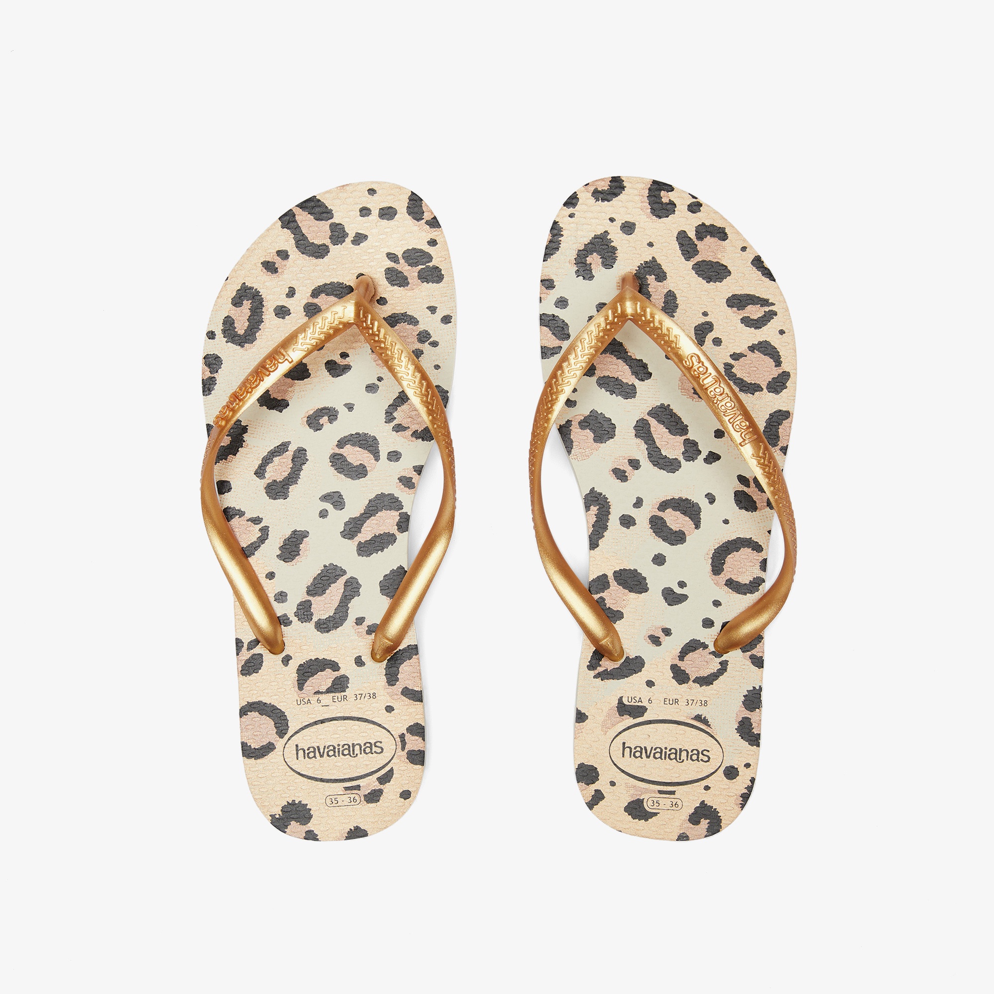 Havaianas Slim Unisex Kahverengi Terlik