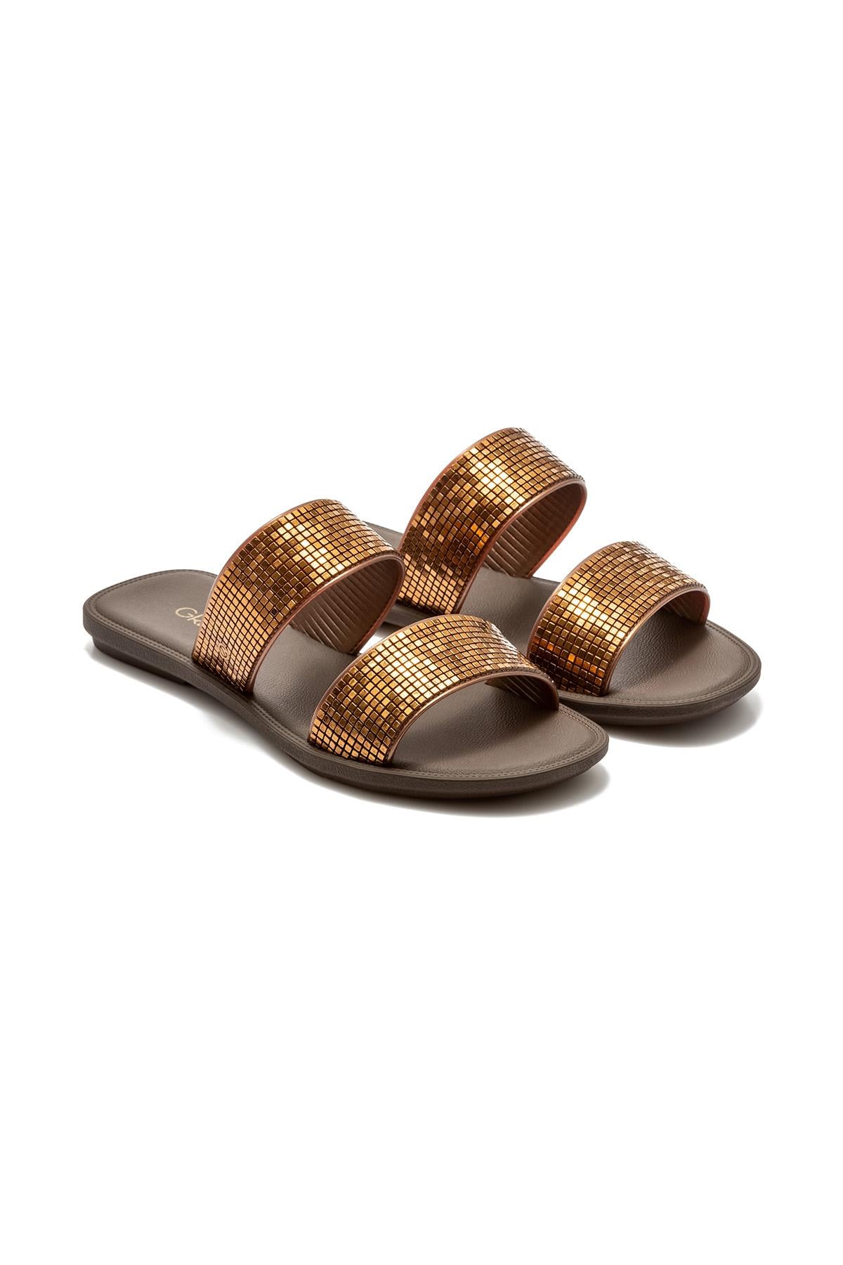  Icon Slide Kadın Terlik Kahve 35/42