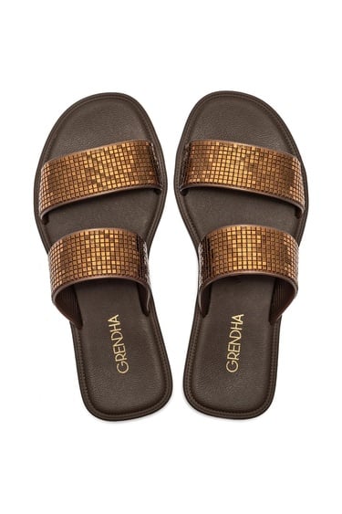  Icon Slide Kadın Terlik Kahve 35/42