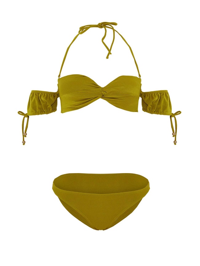  Straplez Bikini Takımı