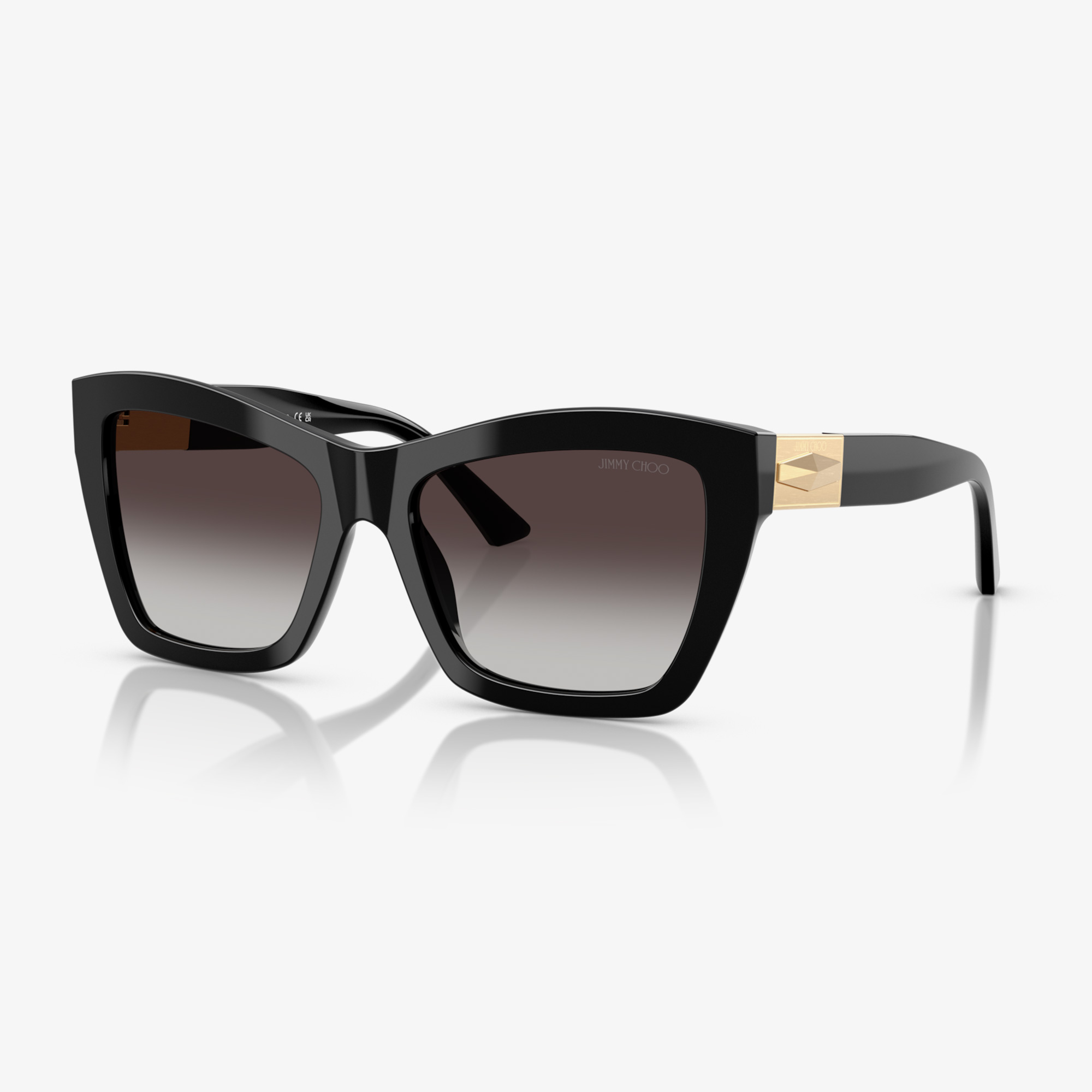  Jimmy Choo Acetate Kadın Siyah Güneş Gözlüğü