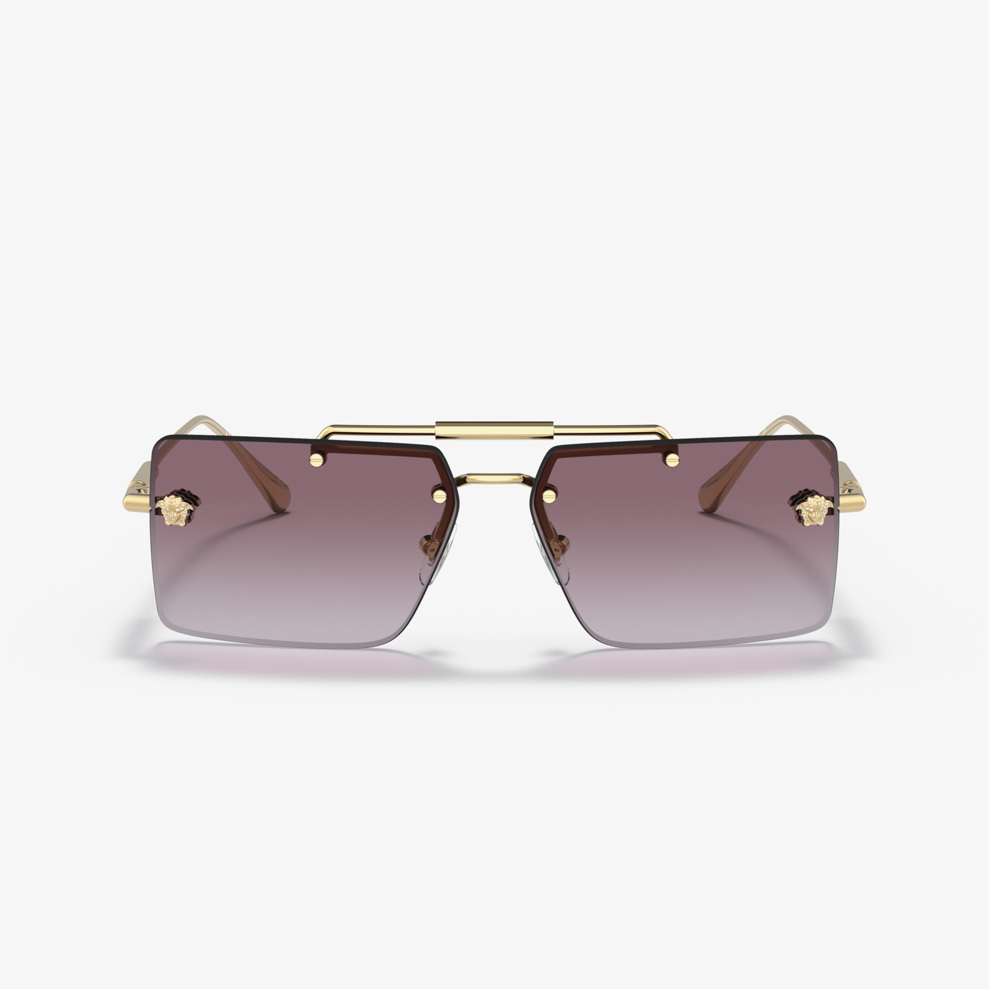 Versace Metal Kadın Altın Güneş Gözlüğü