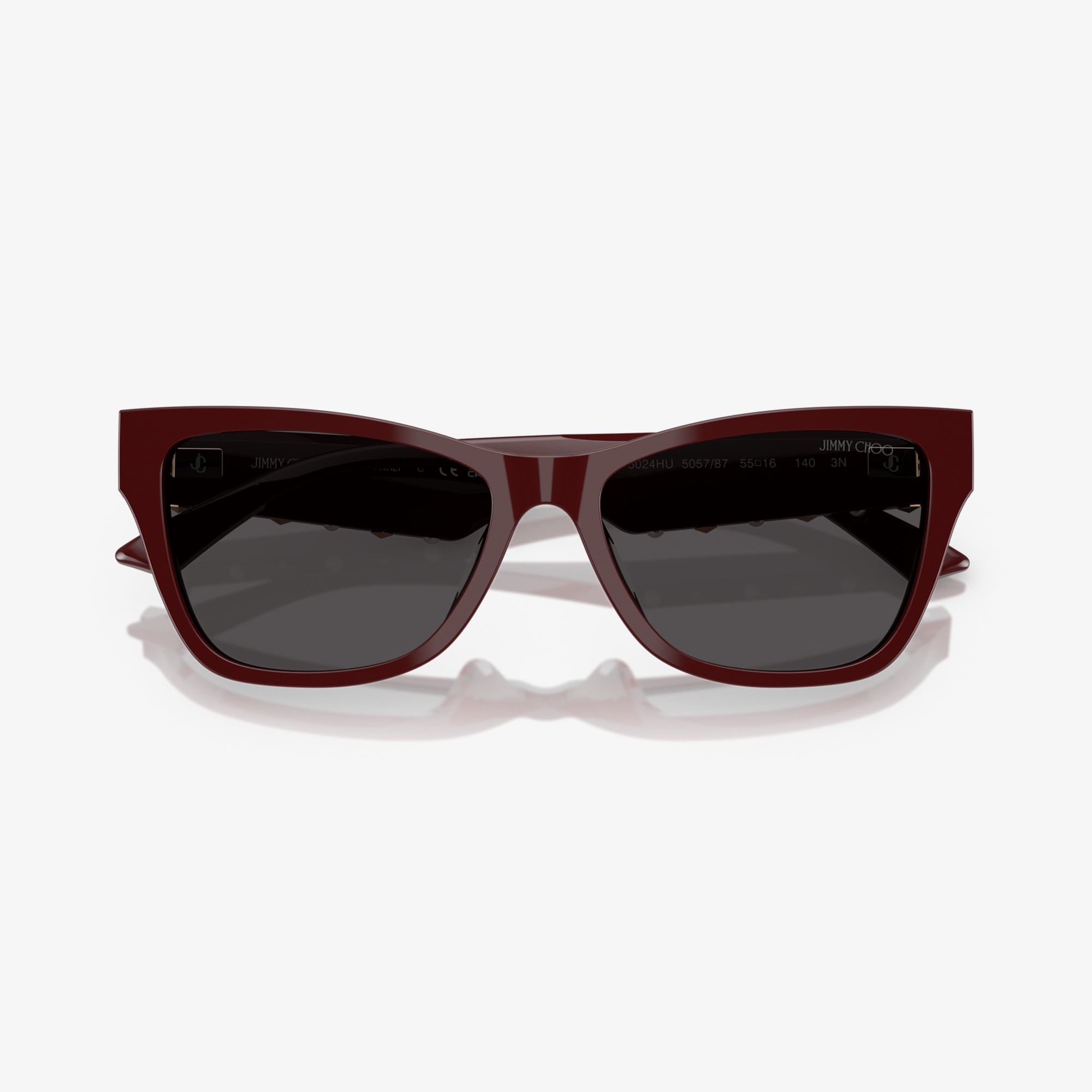 Jimmy Choo Acetate Kadın Kırmızı Güneş Gözlüğü