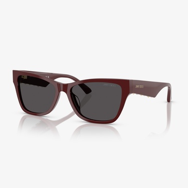  Jimmy Choo Acetate Kadın Kırmızı Güneş Gözlüğü