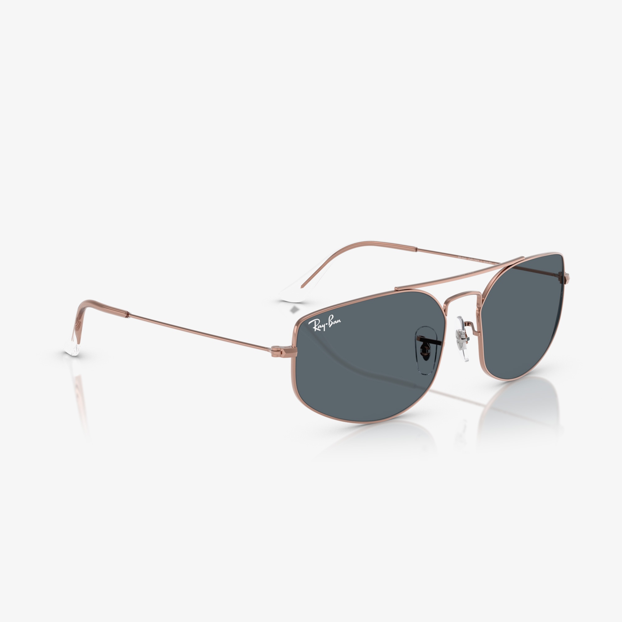 Ray-Ban Metal Unisex Gri Güneş Gözlüğü