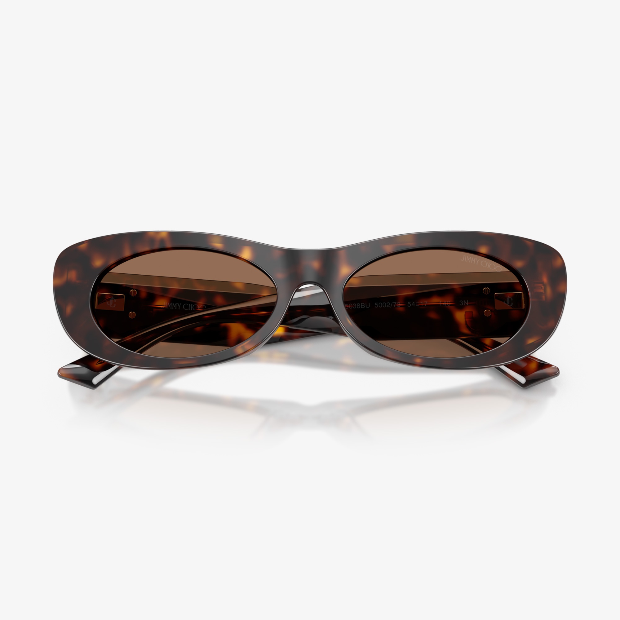 Jimmy Choo JC5038BU Kadın Kahverengi Güneş Gözlüğü