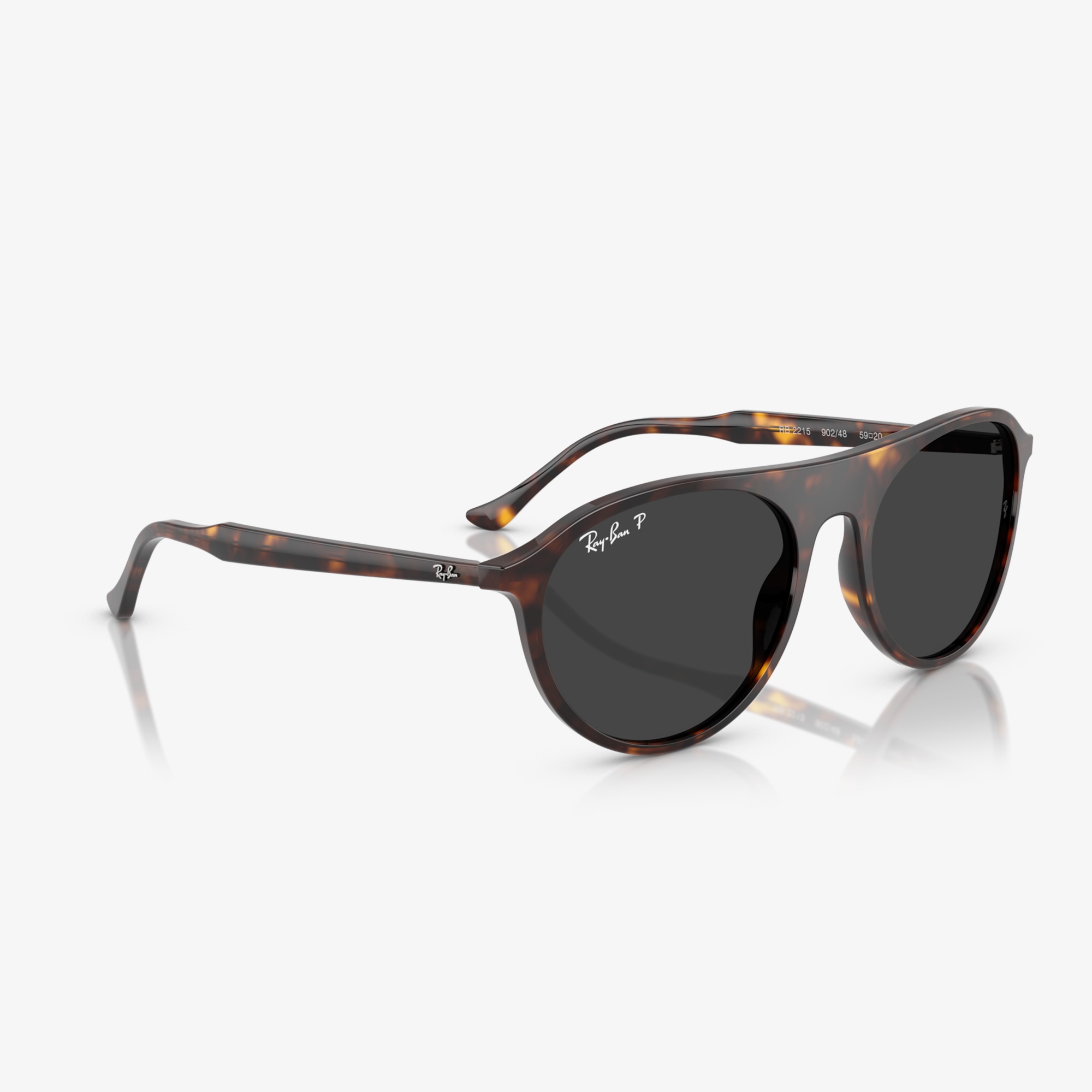 Ray-Ban RB2215 Unisex Kahverengi Güneş Gözlüğü