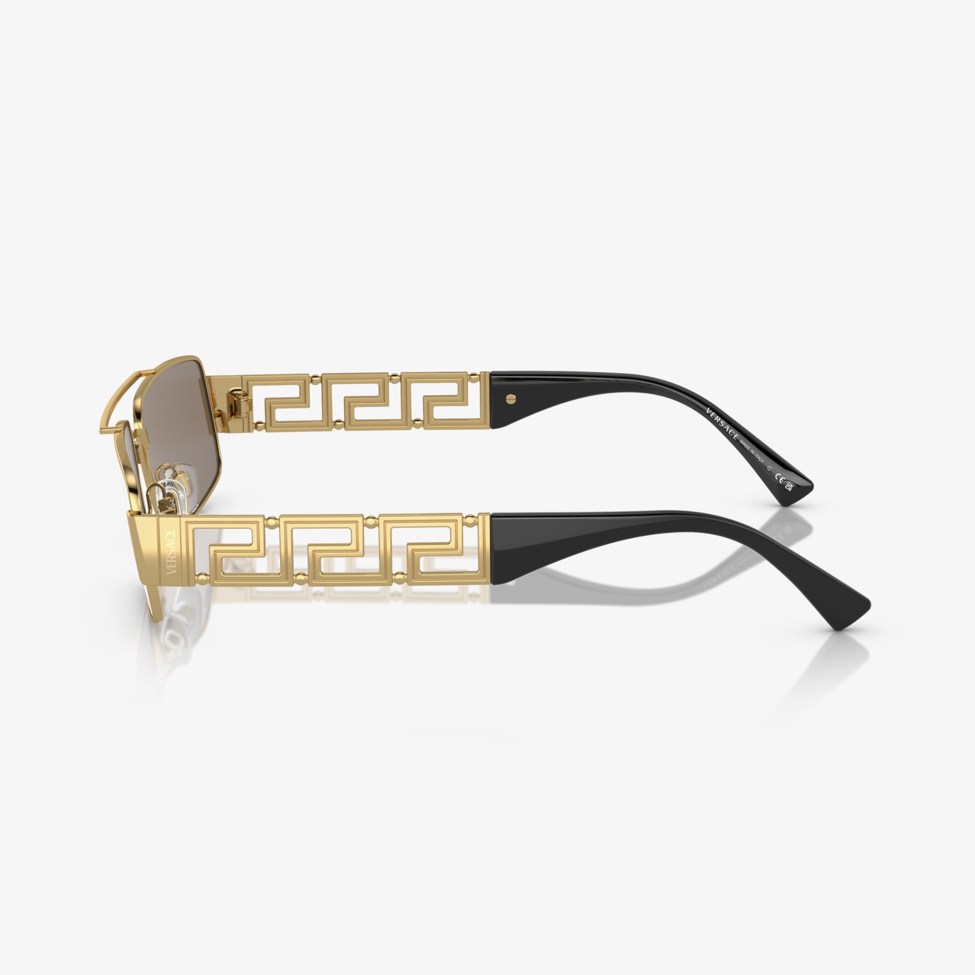 Versace VE2257 Erkek Altın Rengi Güneş Gözlüğü