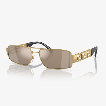  Versace VE2257 Erkek Altın Rengi Güneş Gözlüğü