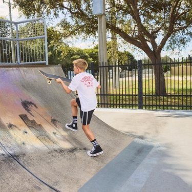  Converse Side Stripe Retro Çocuk Siyah Şort