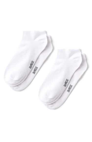  Divarese Erkek 2li Beyaz Bambu Çorap Seti