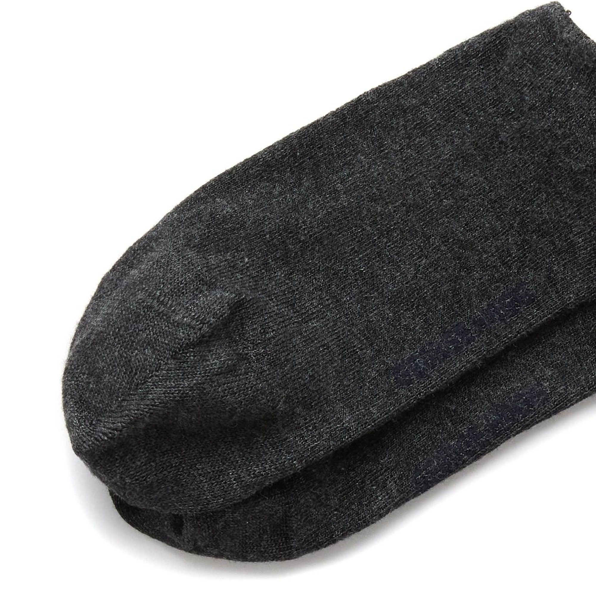 George Hogg Erkek 2li Antrasit Gri Bambu Sneaker Çorap Seti