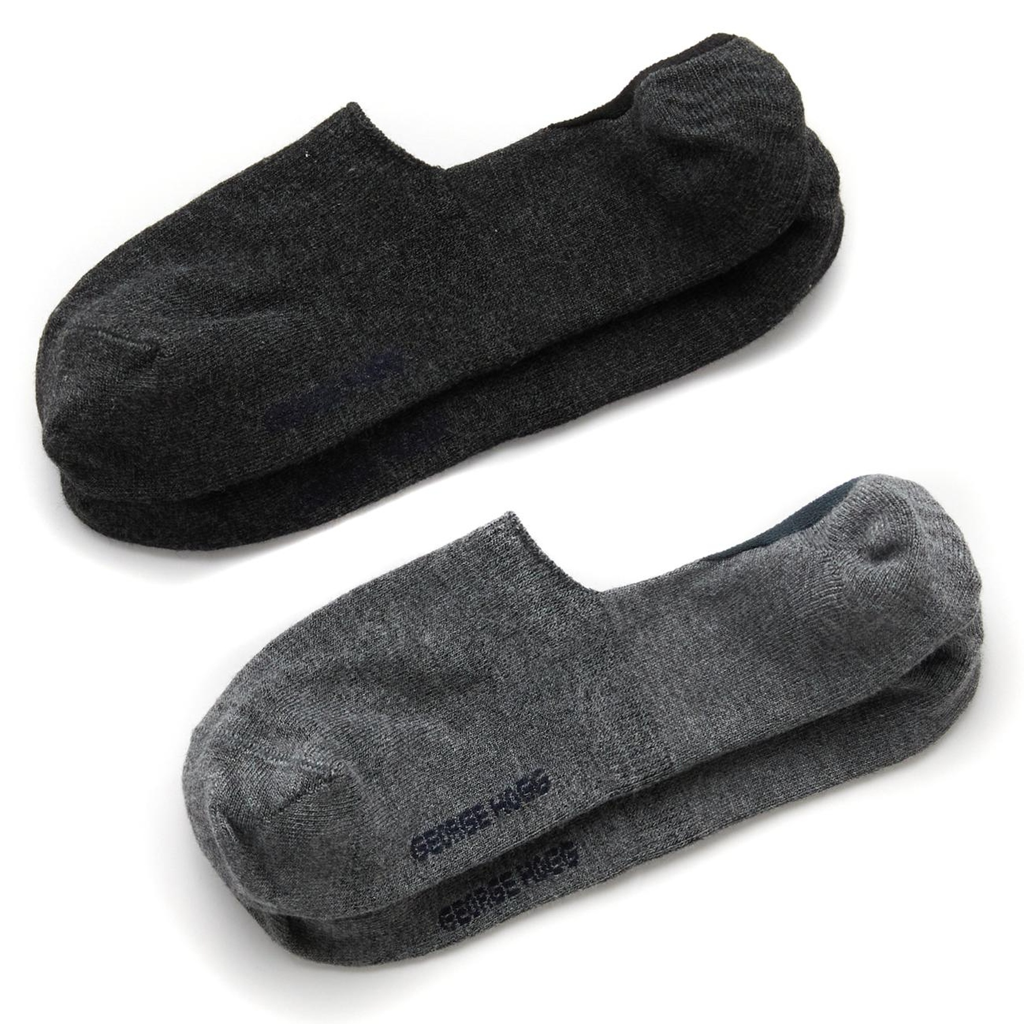 George Hogg Erkek Antrasit Gri 2li Bambu Çorap Seti