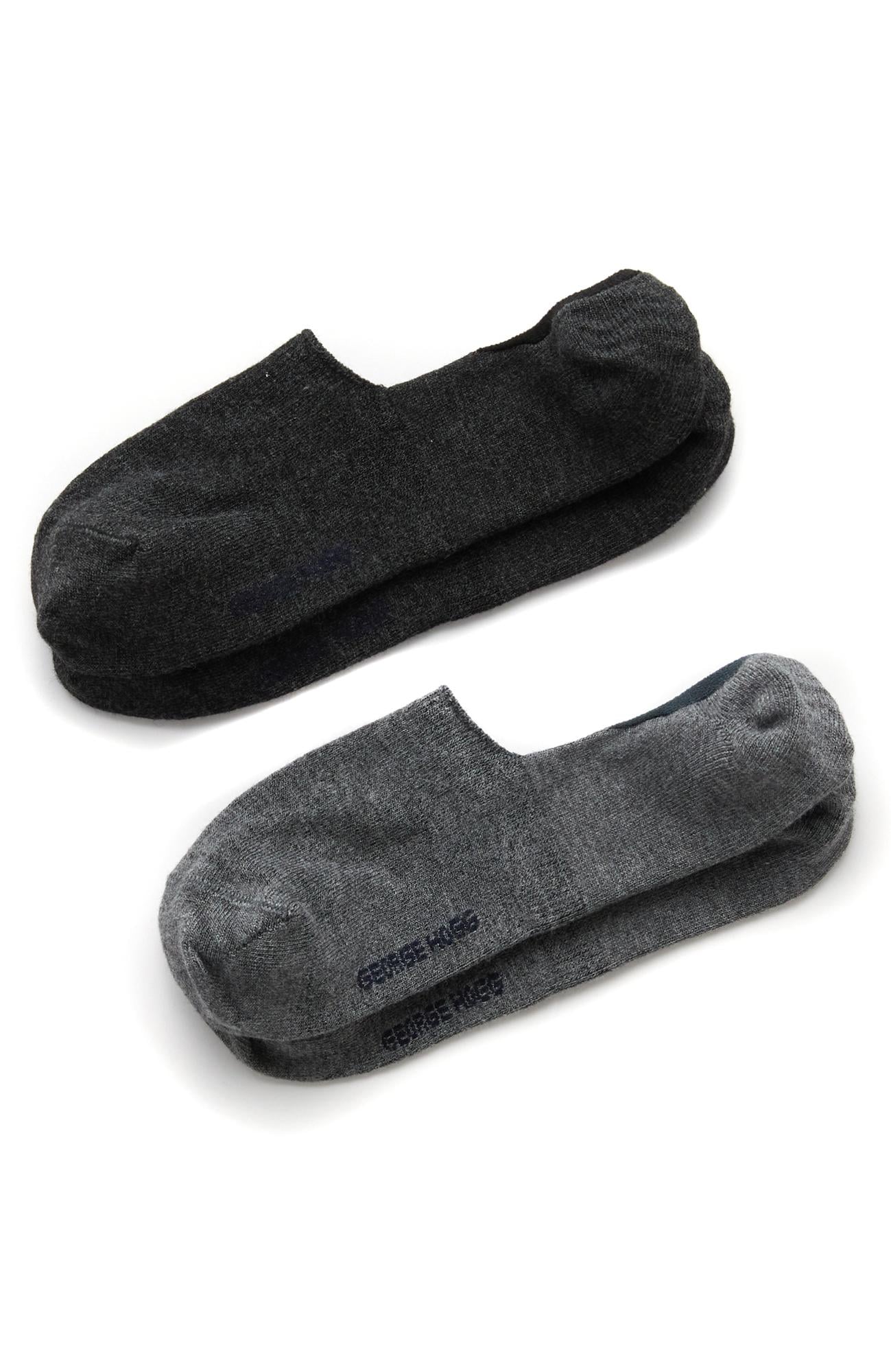  George Hogg Erkek Antrasit Gri 2li Bambu Çorap Seti
