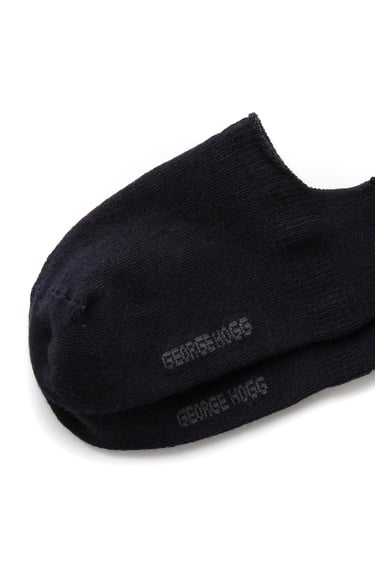  George Hogg Erkek Beyaz Lacivert 2li Bambu Çorap Seti