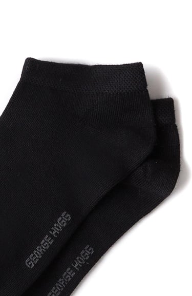  George Hogg Erkek Siyah Lacivert 2li Bambu Çorap Seti