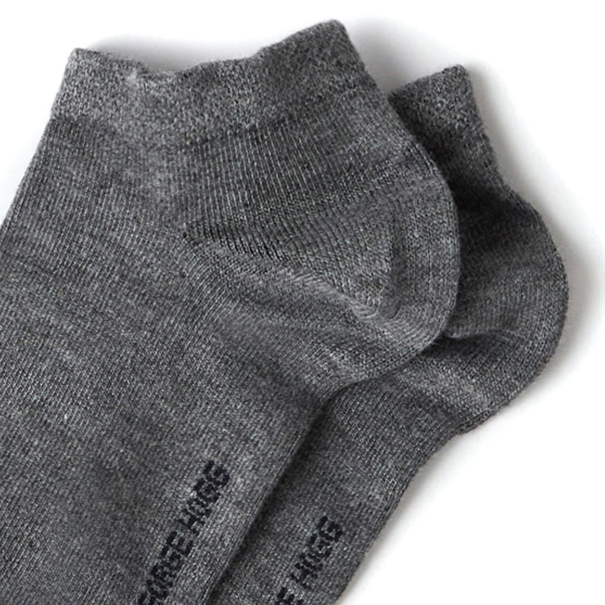 George Hogg Erkek 2li Antrasit Gri Bambu Patik Çorap Seti