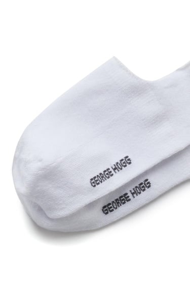  George Hogg Erkek Beyaz 2'Li Çorap Set