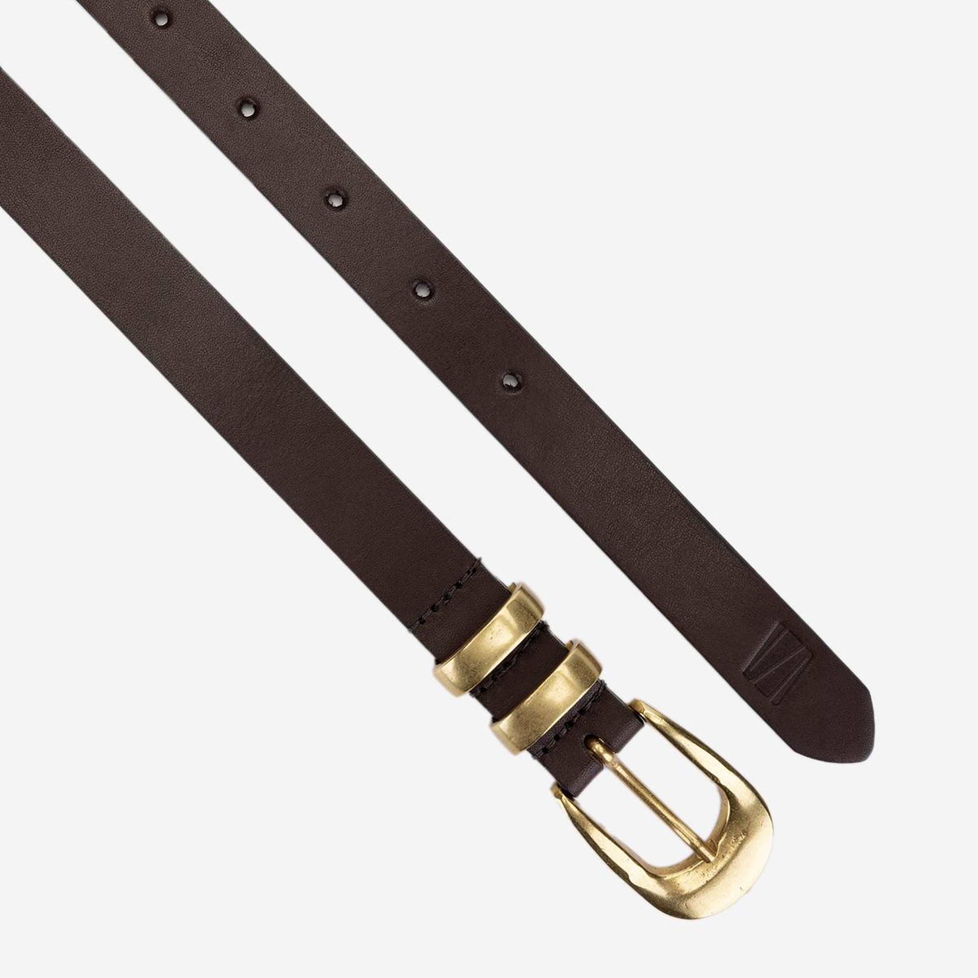 Valmenti Kadın Hakiki Deri Kahverengi Kemer