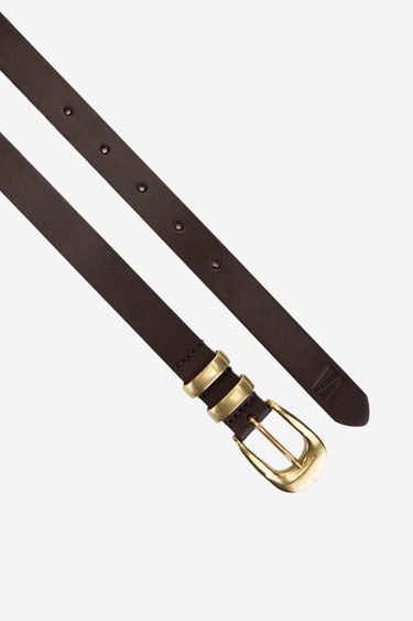  Valmenti Kadın Hakiki Deri Kahverengi Kemer