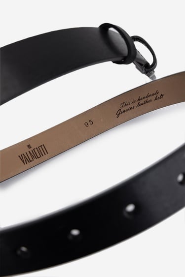  Valmenti Kadın Hakiki Deri Siyah Deri Kemer
