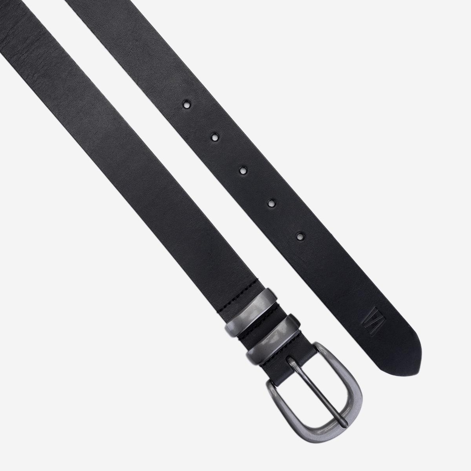 Valmenti Kadın Hakiki Deri Siyah Deri Kemer