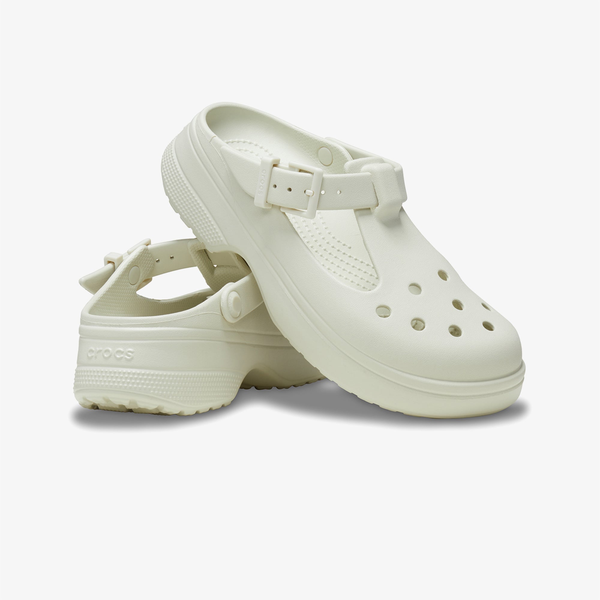 Crocs Classic Mary Jane Clog Unisex Bej Terlik