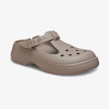  Crocs Classic Mary Jane Clog Unisex Bej Terlik