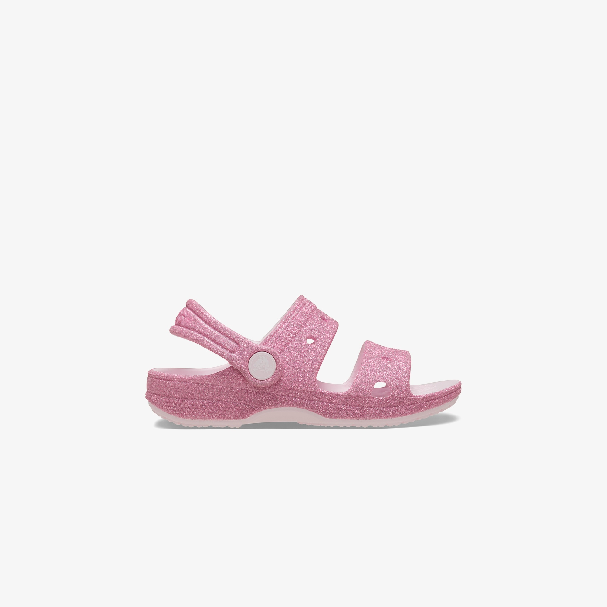 Crocs Classic Glitter Çocuk Pembe Sandalet
