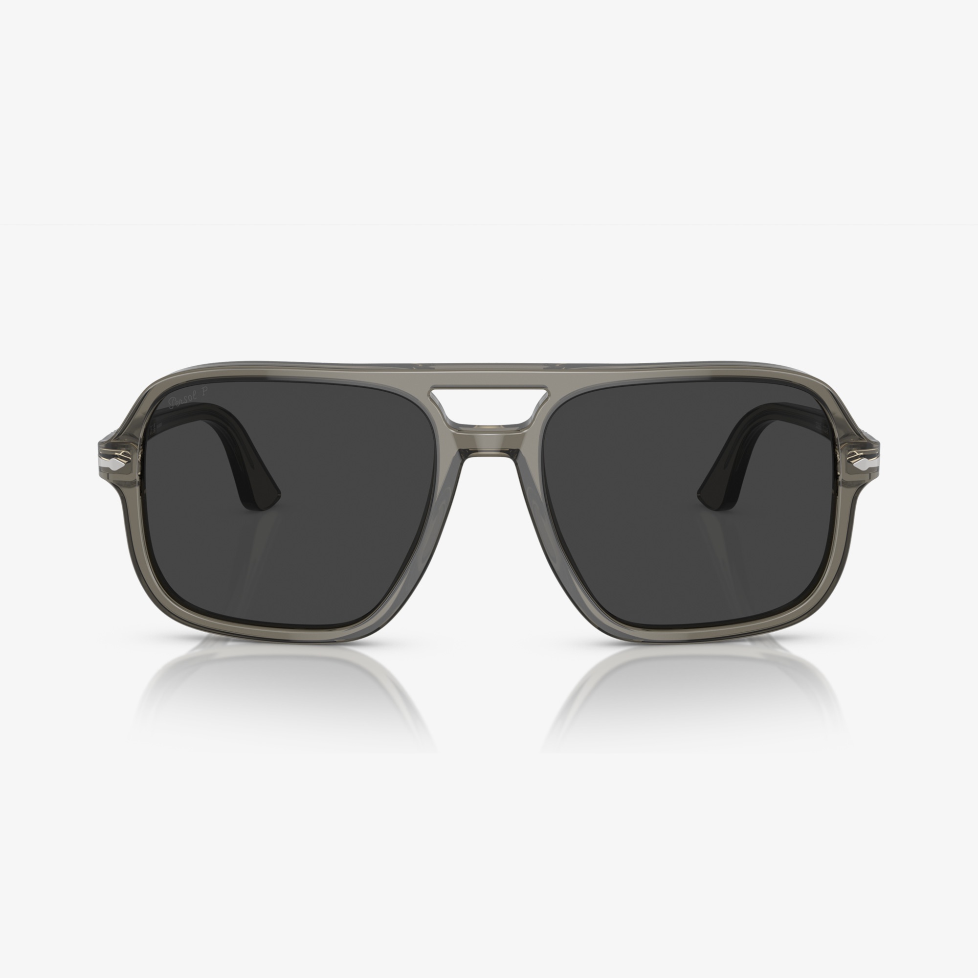 PERSOL 0PO3328S Acetate Erkek Gri Güneş Gözlüğü