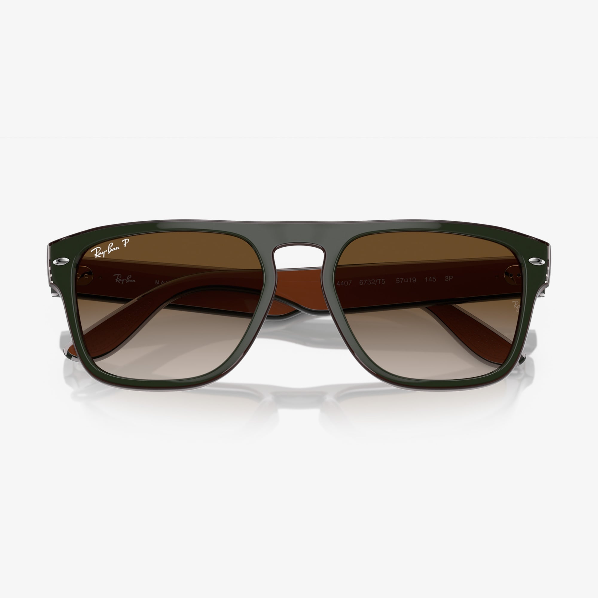 RAY-BAN 0RB4407 Injected Unisex Gri Güneş Gözlüğü