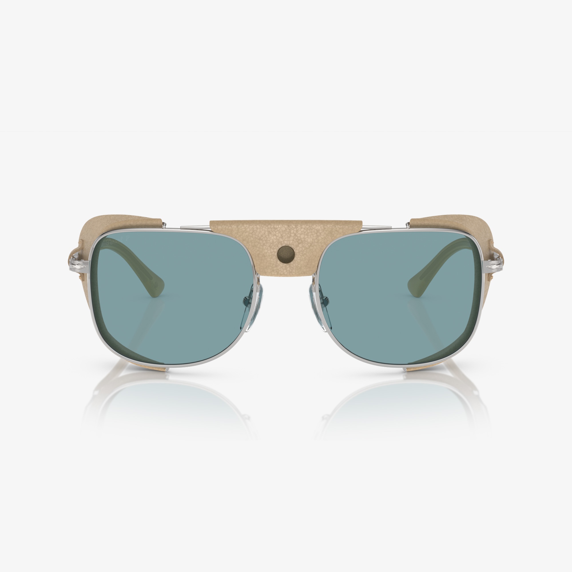 PERSOL 0PO1013SZ Erkek Gümüş Güneş Gözlüğü