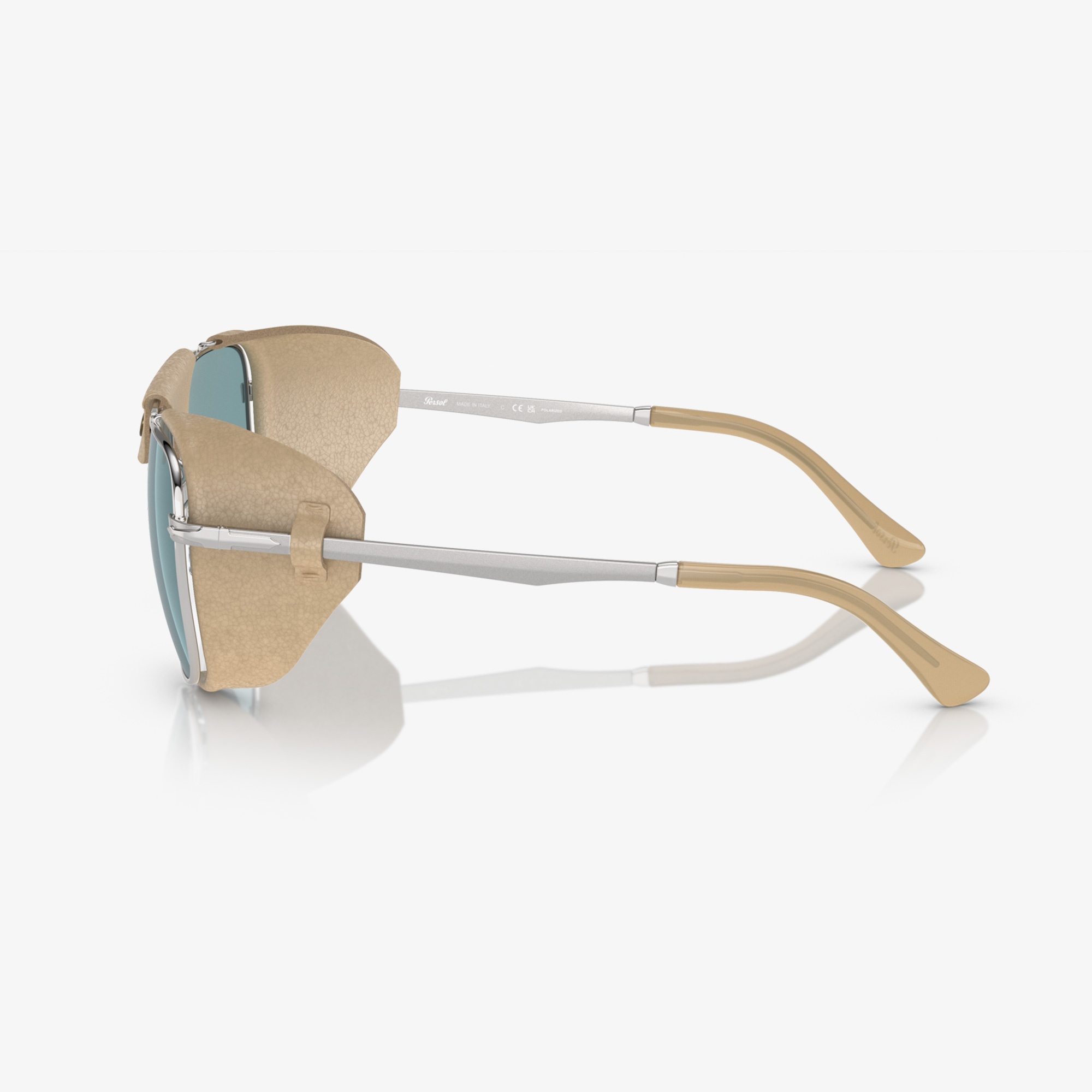 PERSOL 0PO1013SZ Erkek Gümüş Güneş Gözlüğü