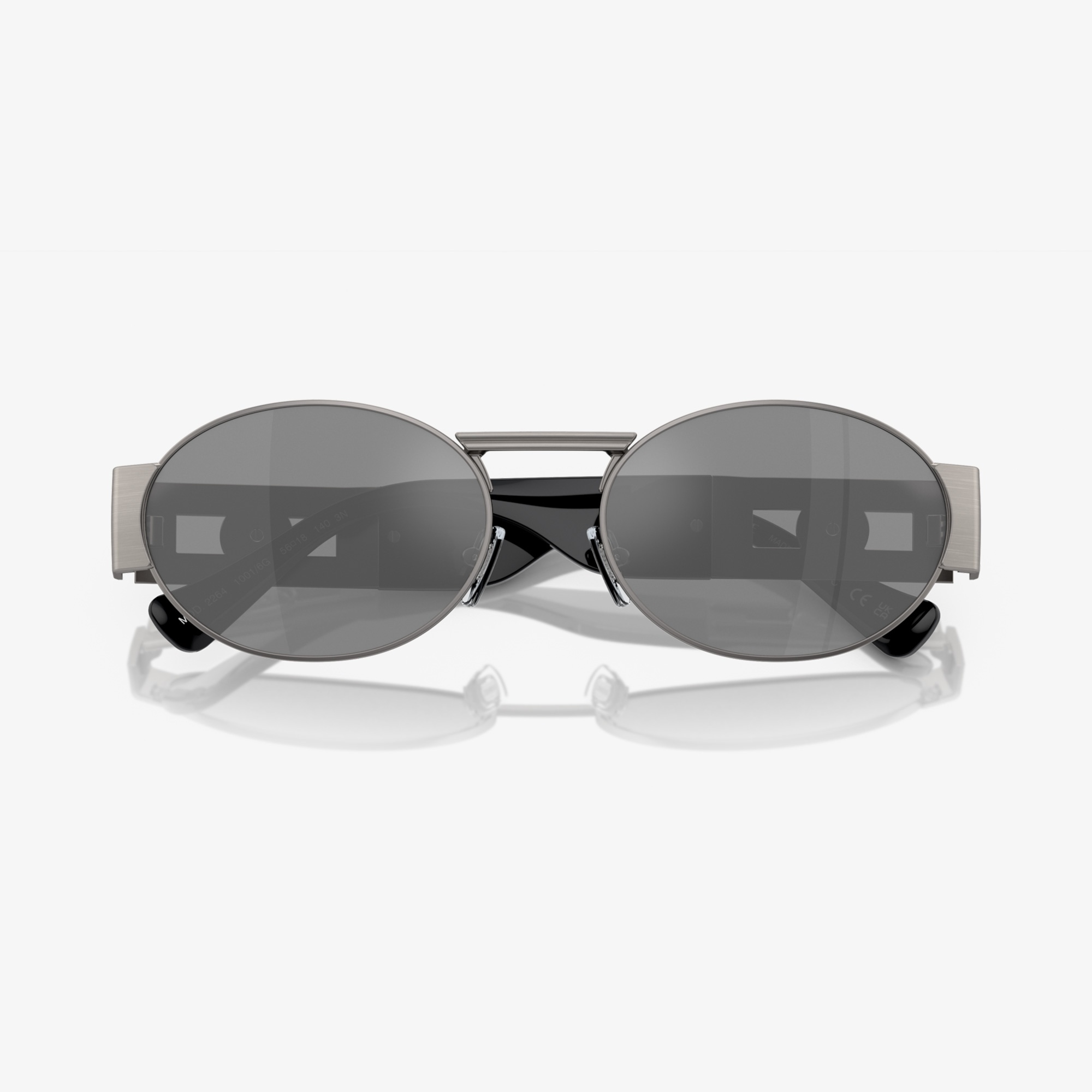 VERSACE 0VE2264 Unisex Gri Güneş Gözlüğü