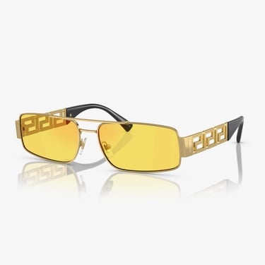  VERSACE 0VE2257 Erkek Altın Rengi Güneş Gözlüğü