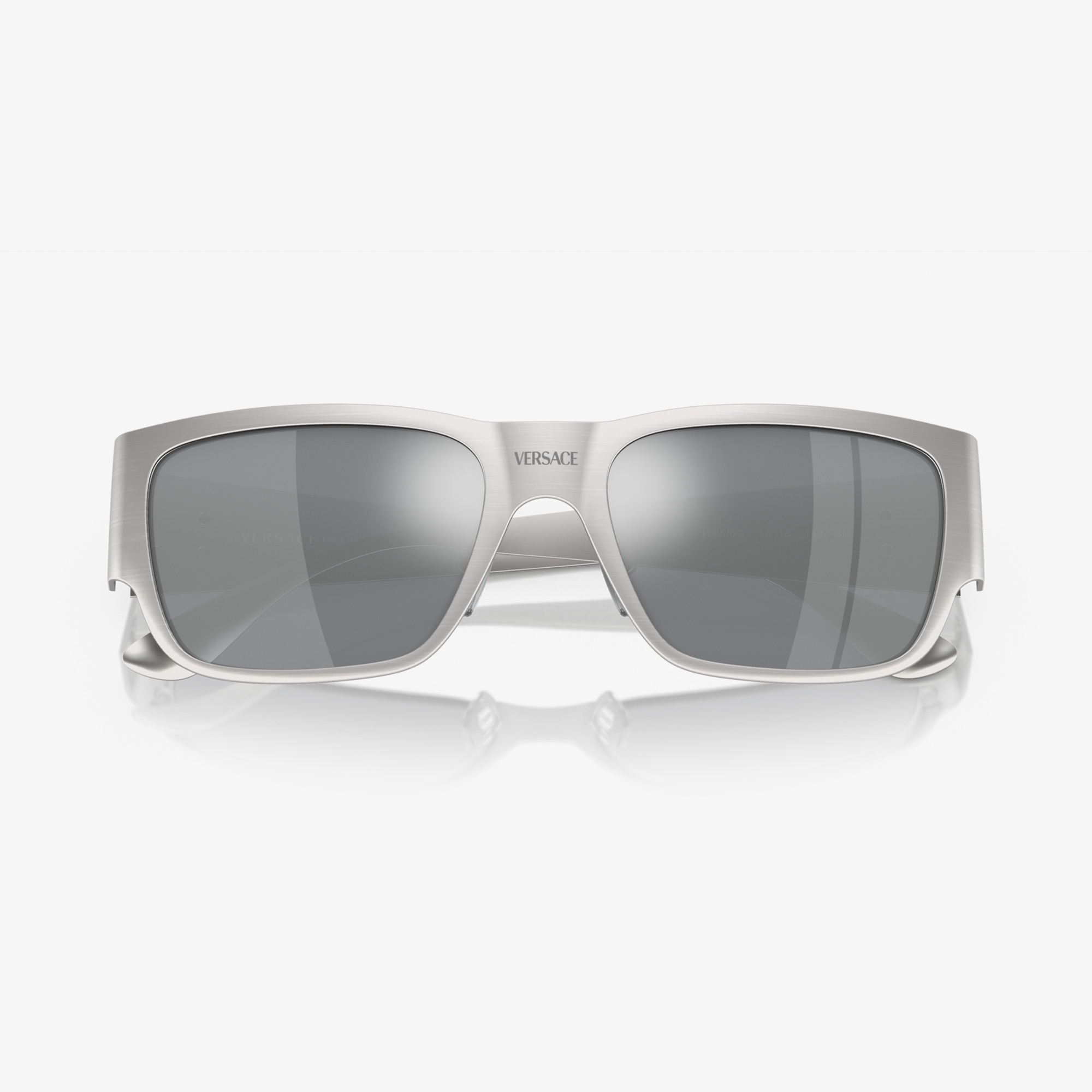 VERSACE 0VE2262 Erkek Gümüş Güneş Gözlüğü