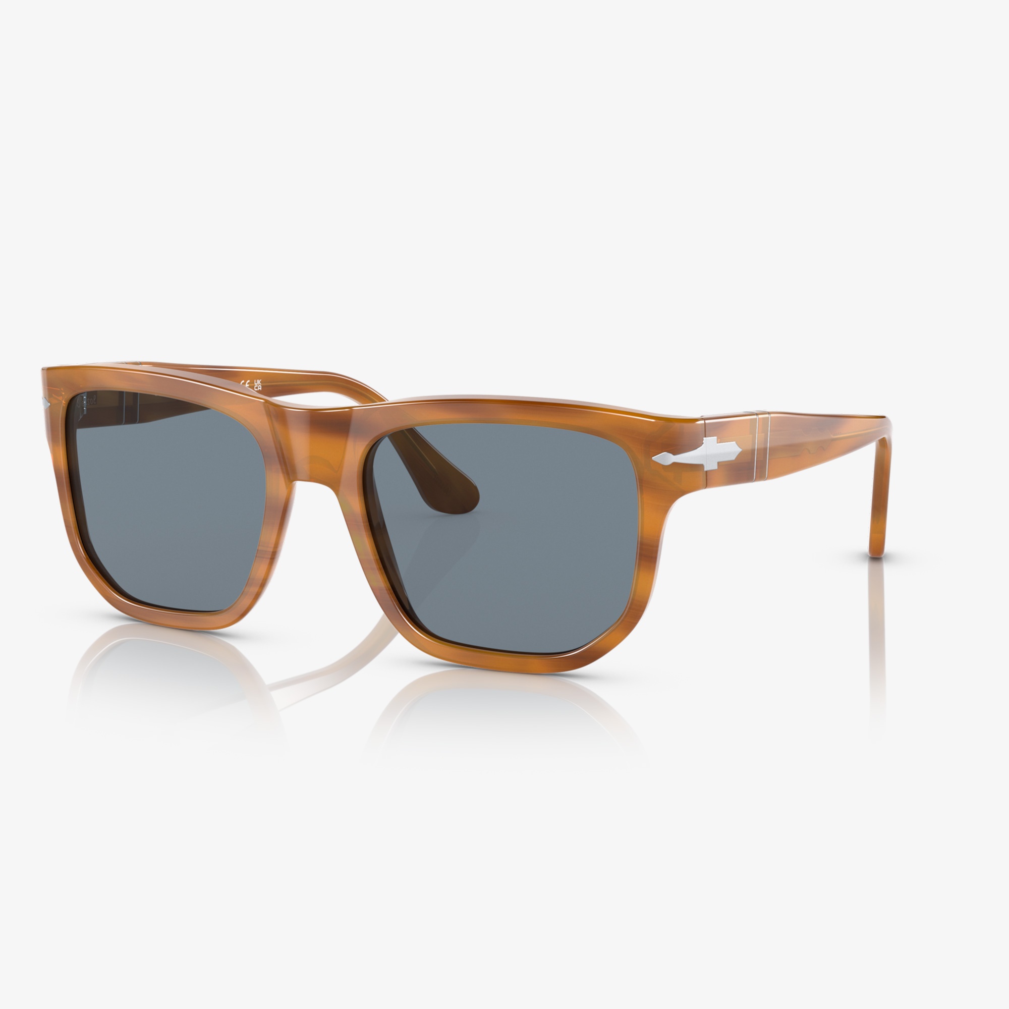 PERSOL 0PO3306S Unisex Kahverengi Güneş Gözlüğü