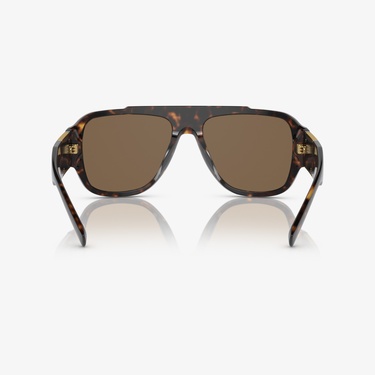  VERSACE 0VE4436U Erkek Kahverengi Güneş Gözlüğü