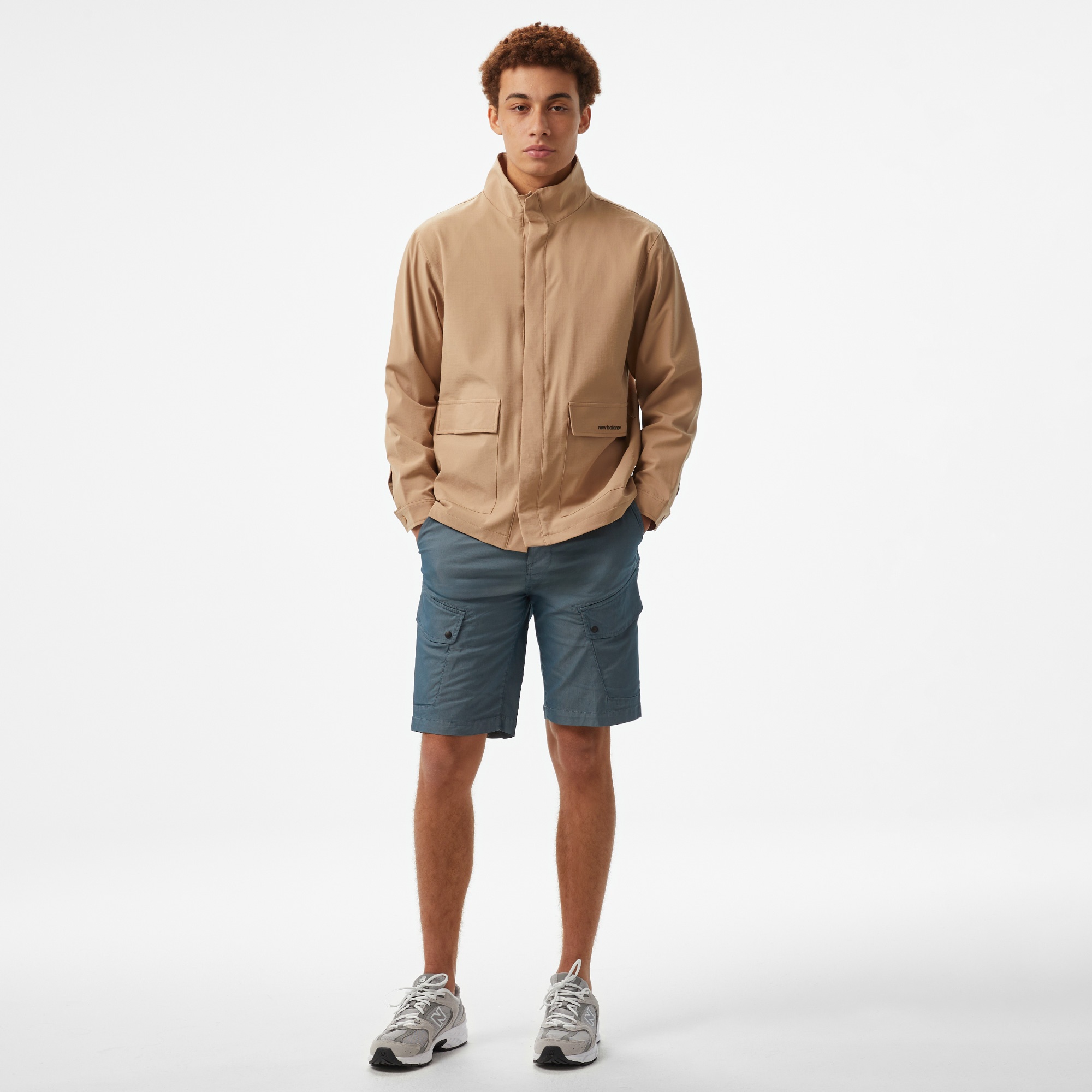 New Balance Lifestyle Erkek Kahverengi Ceket