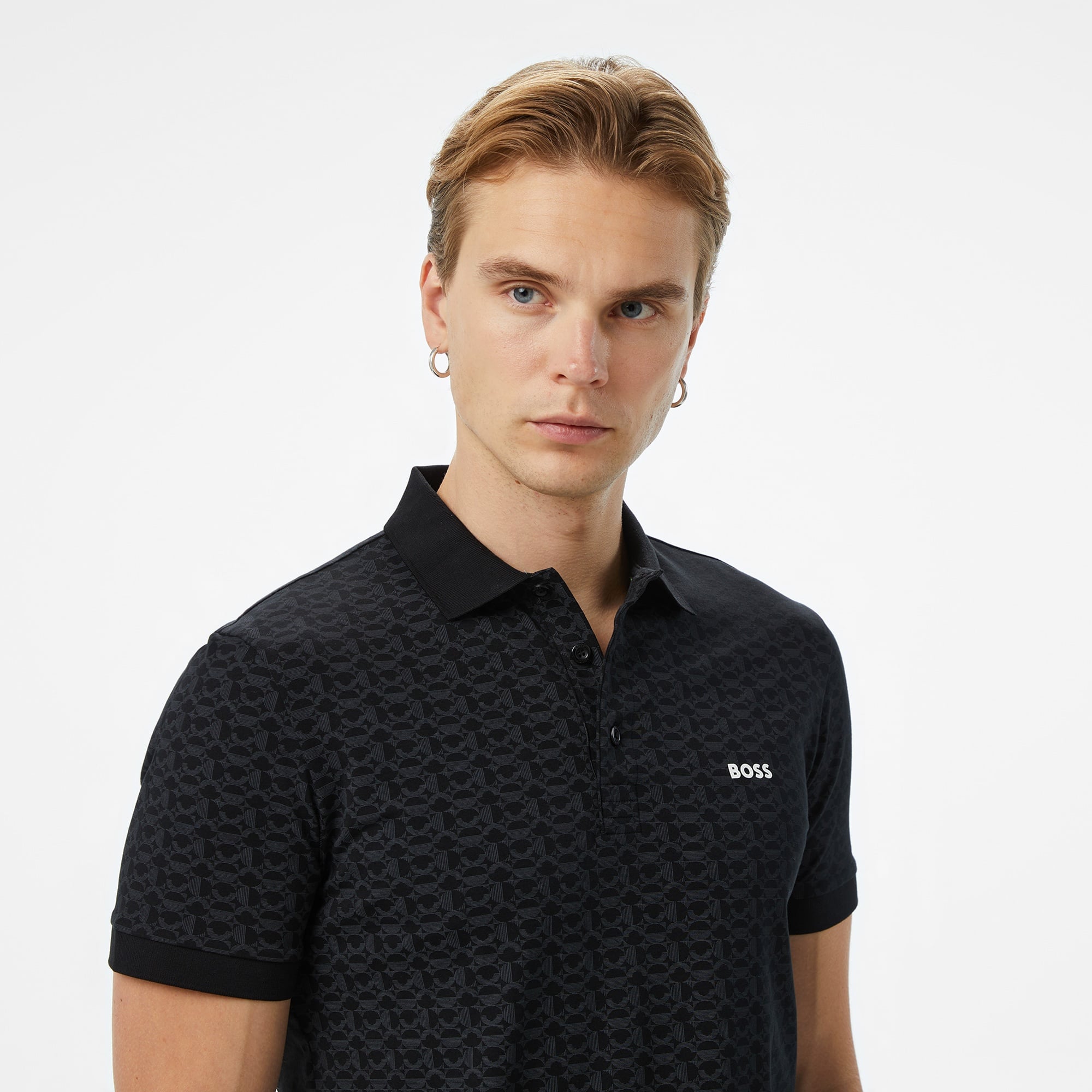 Boss Paddy Erkek Siyah Polo