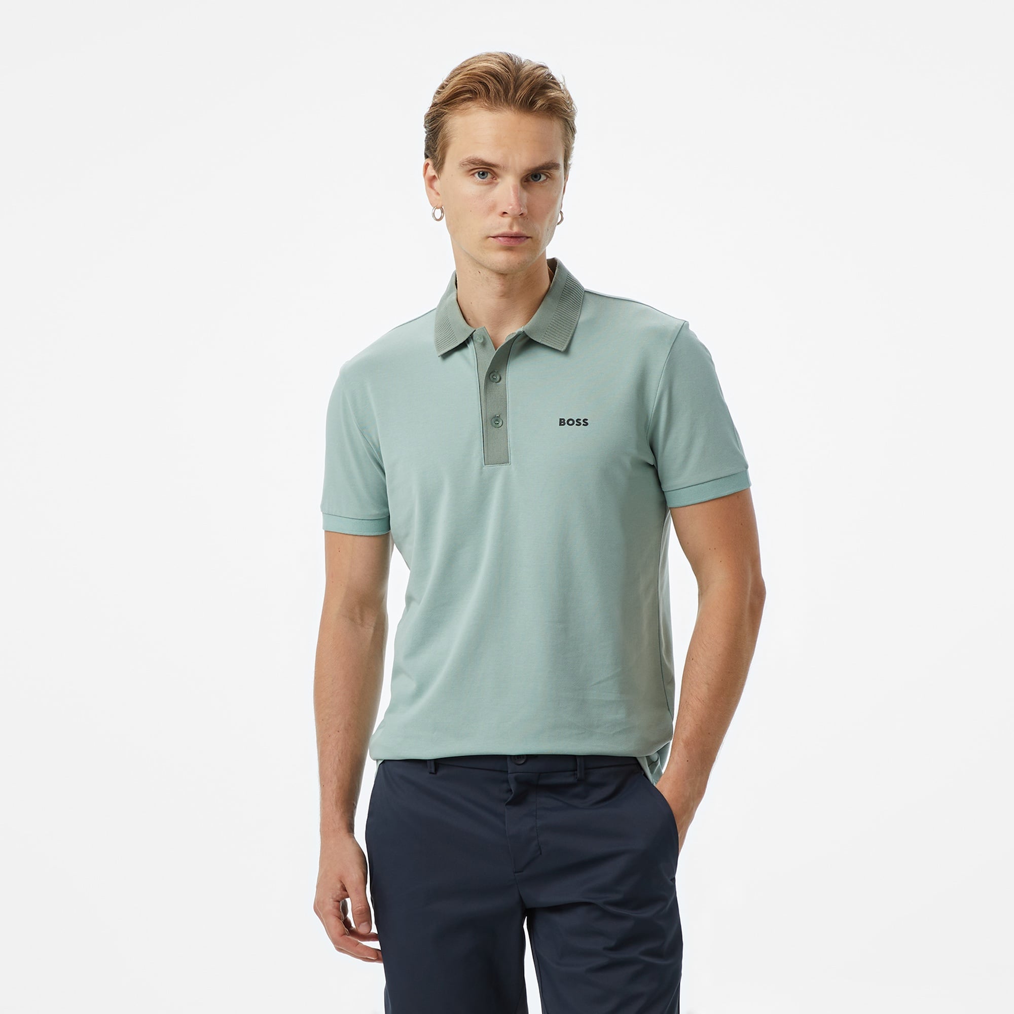 Boss Paule Erkek Yeşil Polo