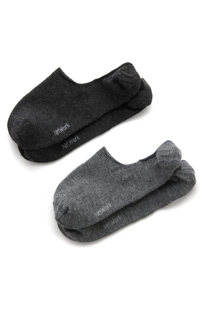  Network Erkek Antrasit Gri 2li Bambu Çorap Seti